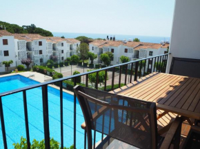 Apartamento en Calella de Palafrugell con vistas al mar, piscina y terraza